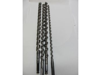 Lot Of Hand Drill Bits