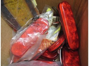 Lot Of Stop & Tail Lights/ Strobeing