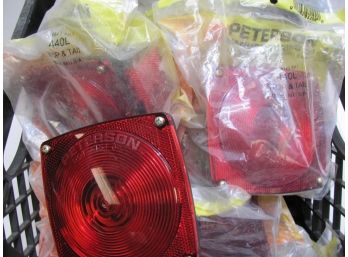 Peterson Mfg Lot Of Stop Tail Lights Quantity 12