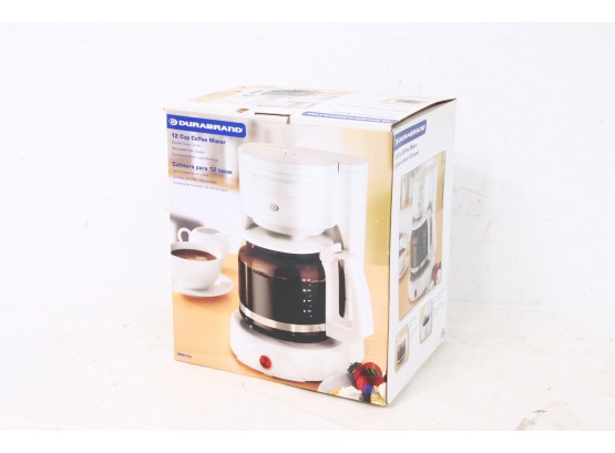 Durabrand Coffee Maker 12 Cups - New Old Stock