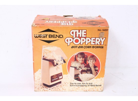 West Bend Hot Air Corn Popper - New Old Stock