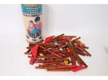 Vintage Group Of Lincoln Logs