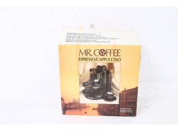 Mr Coffee Espresso Cappucino Machine Model ECM3 - New Old Stock