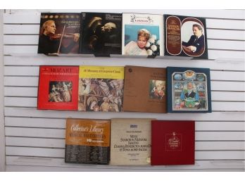 Lot Of Vintage LP 33 Vinyl Record Albums - Classical Music Multi-albums