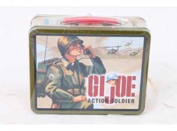 GI Joe Action Soldier Lunch Box (with Snack Mix) - Factory Sealed (1997)