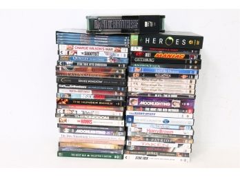 Large Group Of 50 Movie DVD's