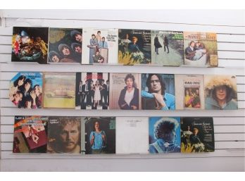 Lot Of Vintage LP 33 Vinyl Record Albums - The Beatles, Rolling Stones, Bruce Springsteen & More