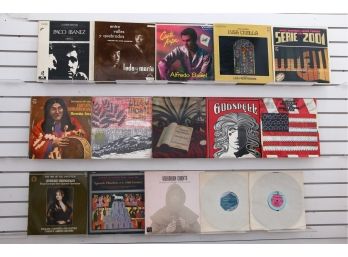 Lot Of Vintage LP 33 Vinyl Record Albums - Mainly International Music Mixed Genre