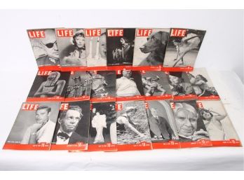 Group Of Vintage LIFE Magazines From 1938