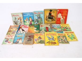 Lot Of Vintage Children Books