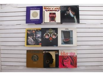 Lot Of Vintage LP 33 Vinyl Record Albums - Mainly R&B, Soul Music BB King, Ella Fitzgerald & More