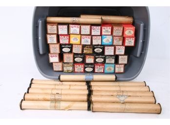 Vintage Lot Of Player Piano Rolls