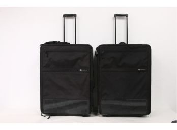 Pair Of LL BEAN Traveler Series Pullman Suitcase