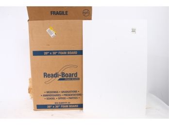 Group Of 34 Readi-board Foam Boards Size 30x20