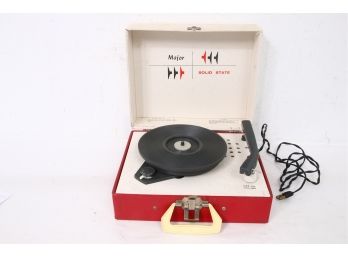 Major Portable Record Player