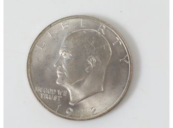1972 S Eisenhower Silver Dollar