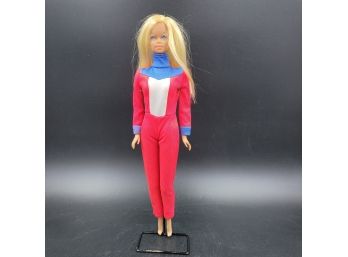 Vintage 1975 Mattel Gold Medal Winner Skier  Tan Barbie