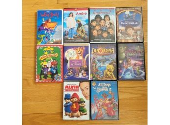 Lot Of 10 Children's DVDs - Excellent