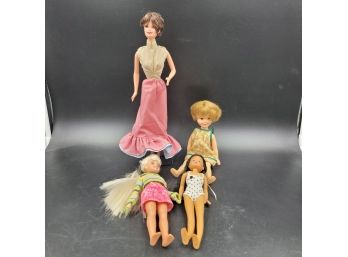 Lot Of 4 Dolls - Barbie, Penny Brite, Others