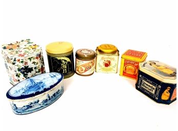 Collection Of Tins Including Bristol Ware And 2 Vintage Tins