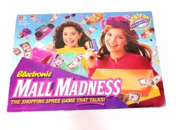 Vintage 1996 Electronic Mall Madness Board Game