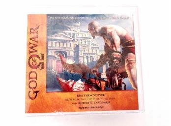 'God Of War' CD Audio Book The Official Novel Of The Thrilling Video Game New In Packaging