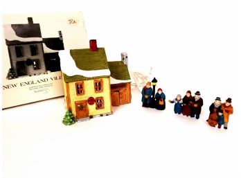 Department 56 'new England Village' House With Dicken's Carolers