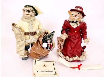 2 City Of London Londonshire Figures Including Lord Nicholas #713402 And Lady Margaret Of Foxtrot # 713408