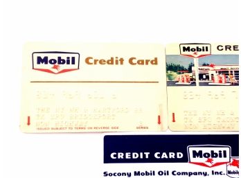 3 1959 Mobil Credit Cards