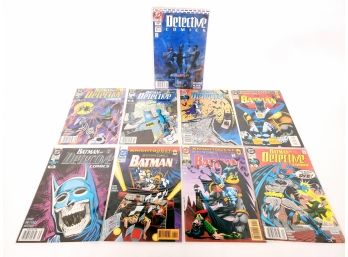 9 DC Comics Batman Detective Comic Books In Protective Packaging