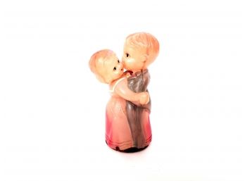 Vintage Celluloid Wind Up Dancing Couple