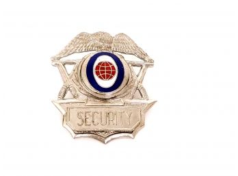 Mixed Metal Security Badge