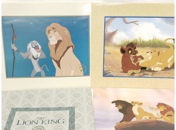 Lion King And Lion King II Disney Lithographs