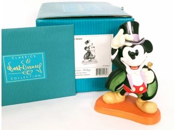Magician Mickey, On With The Show 1997 Disney Collectors Society Member Sculpture WDCC