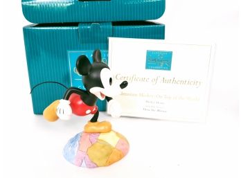 Millennium Mickey 2000 Disney On Top Of The World WDCC