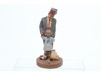 1987 Tom Clarke Shriner And Hope Figurine