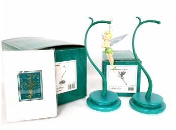 Peter Pan Disney WDCC Tinker Bell 1996 Limited Ornament With 2 Stands
