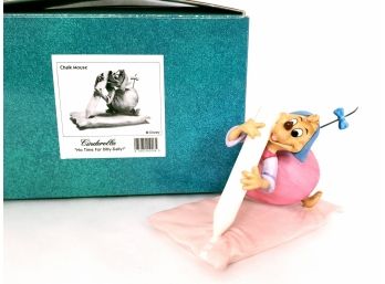 Cinderella Disney WDCC Chalk Mouse No Time For Dilly-dally