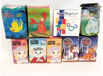 Collection Of 9 Disney Christmas Ornaments