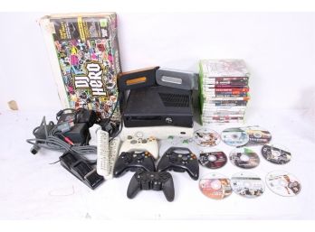 Group Of X-box 360 Items Including 2 Systems, 25 Games & Many Accessories