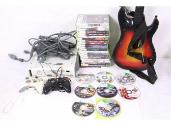 Complete X-box 360 Game System With 29 Games And Accessories