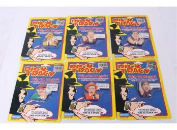 Group Of Vintage 1990 Dick Tracy Clip On Magnet Playmates New