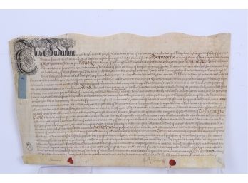 Antique Original Circa 1707 Hand Written Document