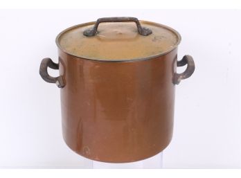 Vintage Copper Cooking Pot