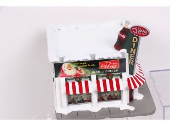The Jolly Diner  From Coca -Cola Holliday Village Collection -limited Edition In Box