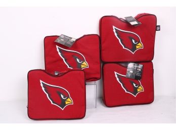 4 NFL Cardinals Chair Cushions - New With Tags