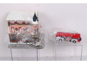 St Nick's Pharmacy From Coca -Cola Holliday Village Collection -limited Edition In Box
