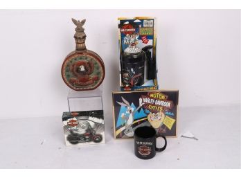 Group Of Harley Davidson Collectibles