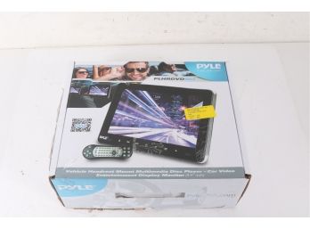Pyle PLHRDVD904 Portable Car CD DVD TV Player With Remote