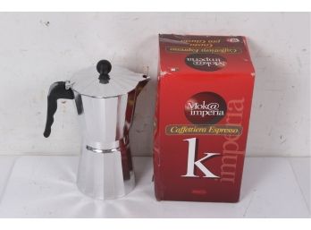 Imperia Moka 12 Cup Espresso Coffee Maker *Made In Italy* NEW